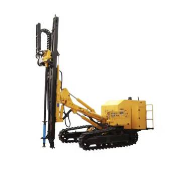 Small DTH Pneumatic Rotary Crawler-Mounted Blast Hole Drill Rig for Sale