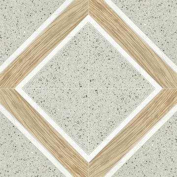 Terrazzo Decoration 600*600mm Ceramic Porcelain Floor Tiles