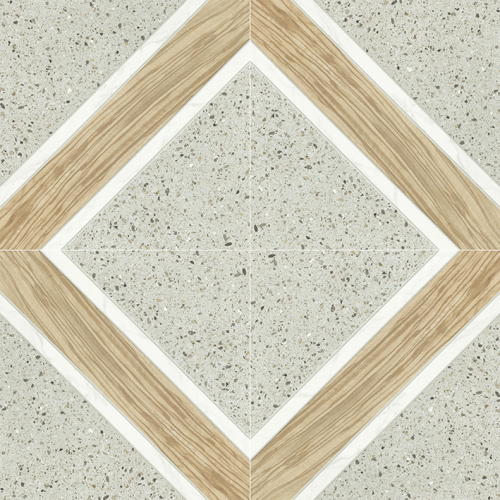 Terrazzo Decoration 600*600mm Ceramic Porcelain Floor Tiles