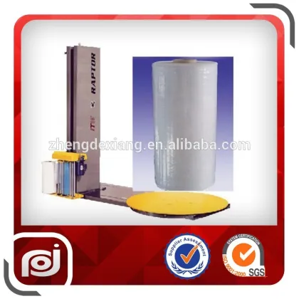 Alibaba China Supplier Plastic Machine Wrap Pe Stretch Film