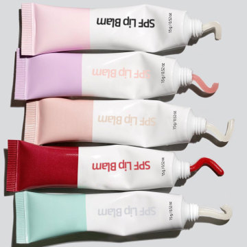 Balsamo per burro di labbra organico personalizzato con SPF 15