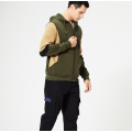 Herren passen Langarmzip-up-Sweatshirt für Langarm.