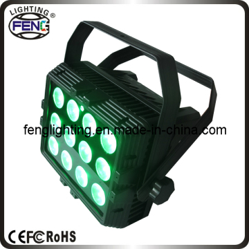 China LED PAR Light 15W RGBWA+UV LED Wireless DMX (IP65)