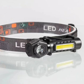 WARSUN Outdoor K212: A Powerful 1200mAh Rechargeable Battery Flashlight with 500 Lumen COB Technology - Perfect for Camping and Multi-Purpose Use