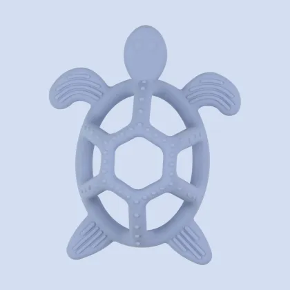 Turtle Baby Teether Ring Soothing Teething Toy