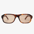 Tortoiseshell Square Acetate Sunglasses