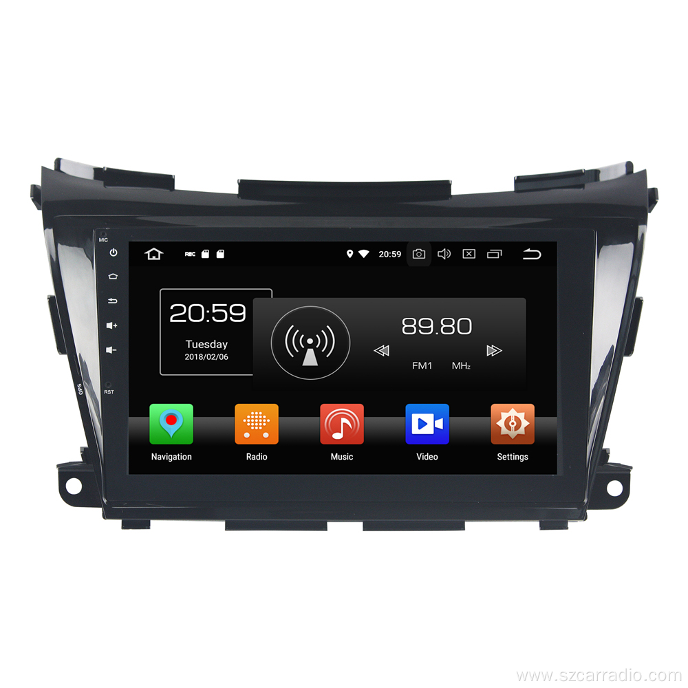 Android car stereo head unit for Morano 2015
