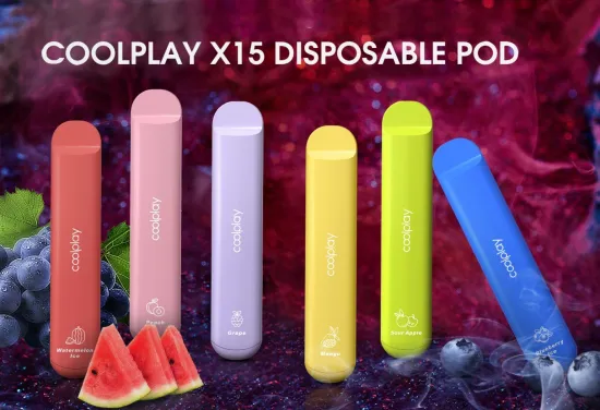 Prefilled Pod Coolplay X15 500 Puff Bar