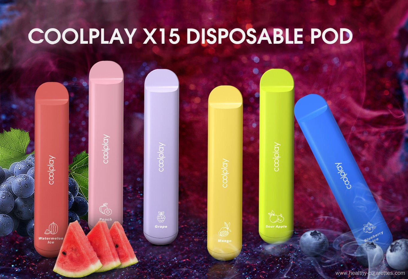 Prefilled Pod Coolplay X15 500 Puff Bar