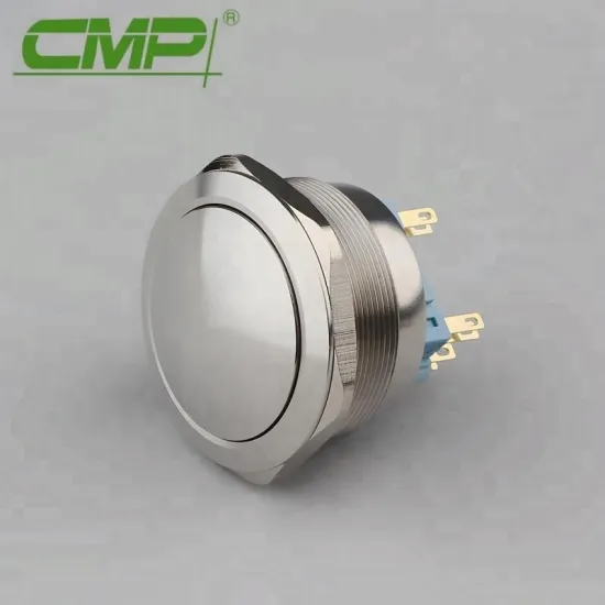 40mm Raised Push Button DPDT 2NO2NC On Off Push Button Switch