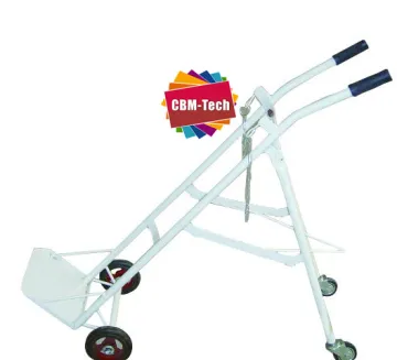 40L Stainless steel oxygen cylinder cart/ oxygen cylinder trolley
