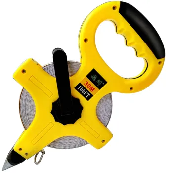 heavy duty 7.5m/25ft rubber steel measuring tape