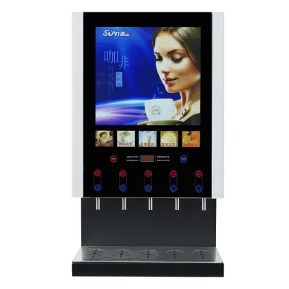 Commercial Hot/Cold Beverage Vending Machine for Restaurants