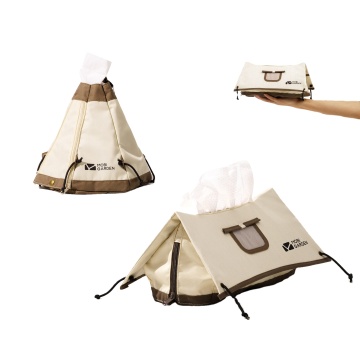 Mobi Garden Mini Tent Shape Tissue Box voor binnen-/buitendecoratie