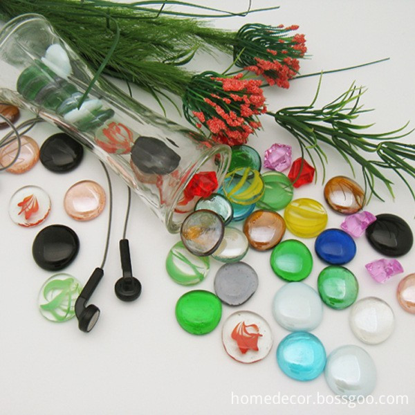 Flat Glass Marbles