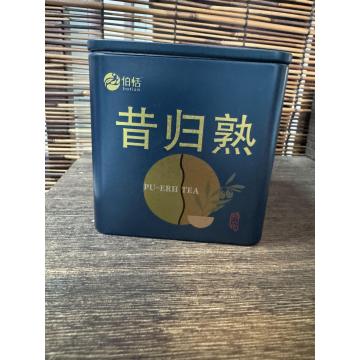 Teh Pu'er Matang Botian Xigui | Pu'er Fermentasi dari Area Teh Yunnan Xigui, 15 Potongan Dibungkus Satuan dalam Kotak Timah