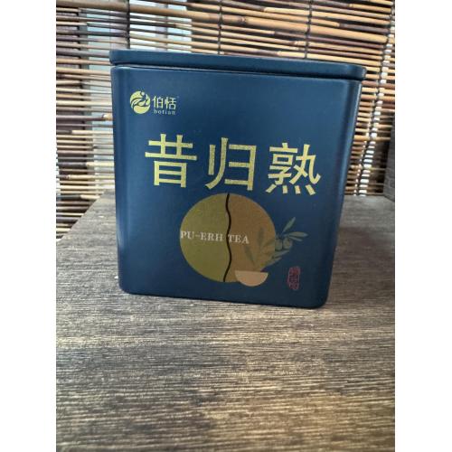 Trà Phổ Nhĩ chín Botian Xigui | Pu'er lên men từ vùng trà Vân Nam Xigui, 15 miếng được gói riêng trong hộp thiếc