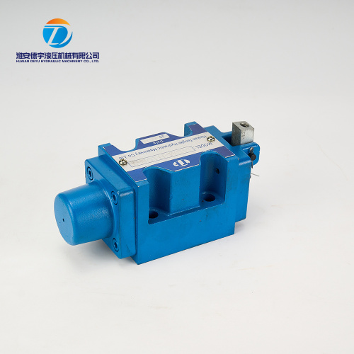 Vanne manuelle hydraulique personnalisable bleue H10B