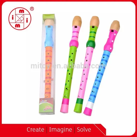 Wooden flute from ICTI maker