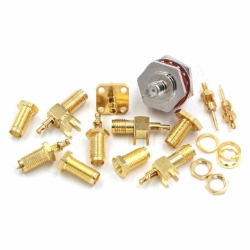 Male Female SMA RF Coaxial Cable Connector