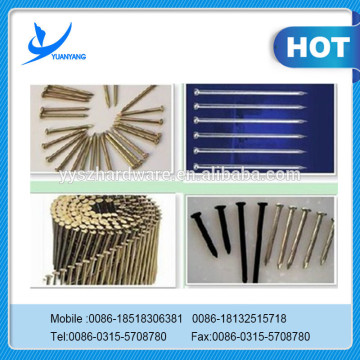 Nail gun nail framing/hardened steel concrete nails