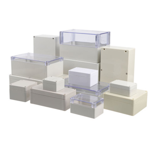 Caja de caja impermeable de plástico abs de 60 tamaños IP65 caja de caja eléctrica hermética electrónica resistente a la intemperie al aire libre