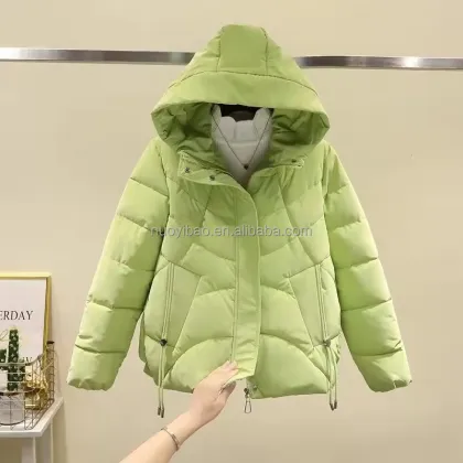 Soft Thick Comfortable Real Fur Trim Women's Goose Down Coat