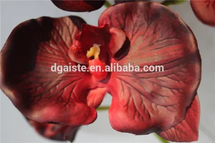 brand name high quality artificial real touch butterfly orchid decoration