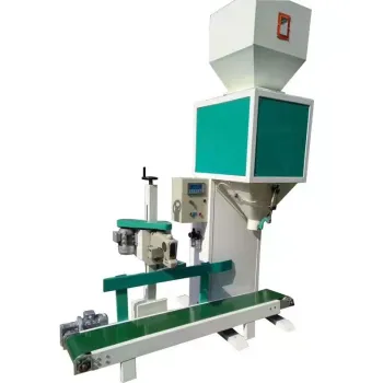 Automatic Wood Pellet Packing Machine with Auto Filling, Counting, and Weighing