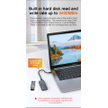 Thunderbolt 3 SSD -Fall mit SSD -Festplatte