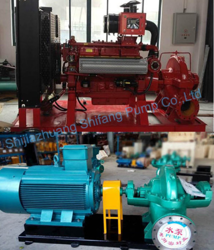 Hebei Professional Single Stage Top quality Cast Iron OEM Big capacity double suction pump on sale