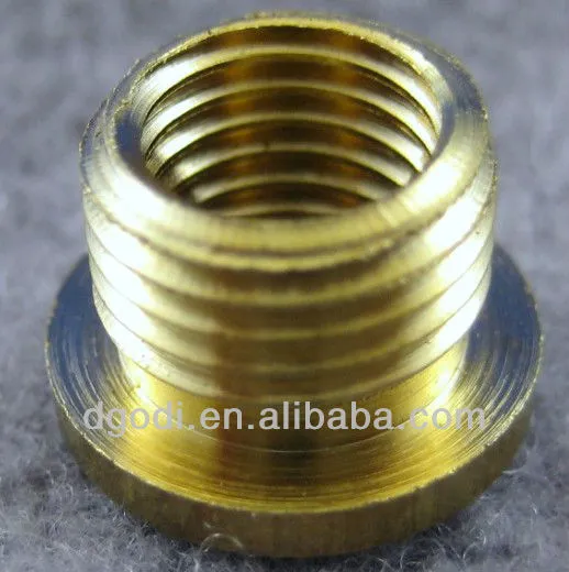 double thread brass screw nut