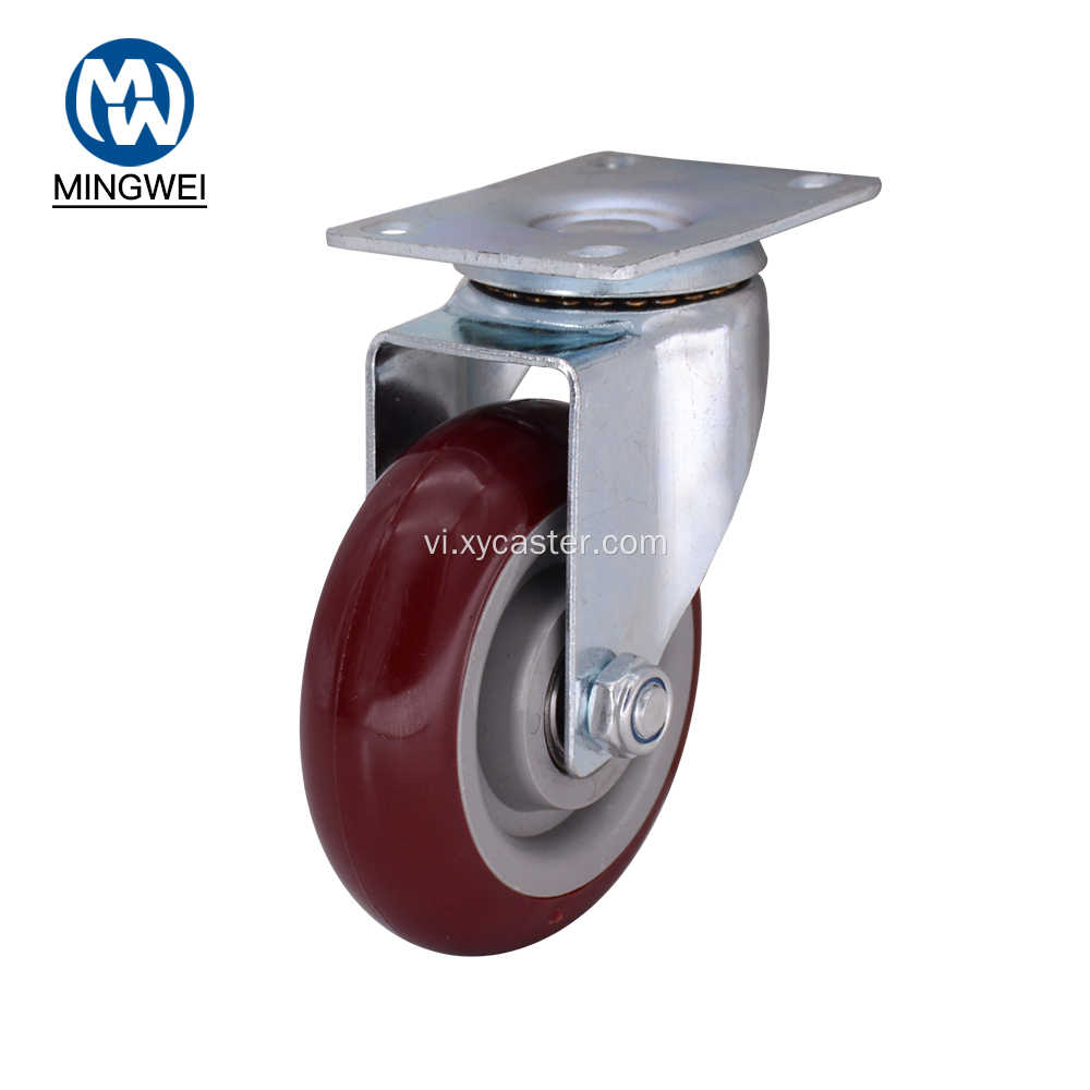 Đồ nội thất 4 inch caster pvc bánh xe