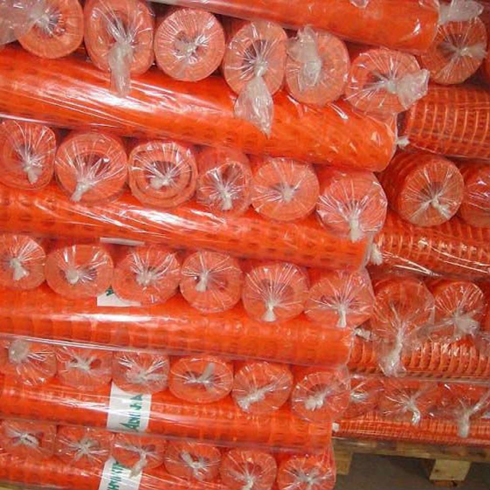 Maille de sécurité en plastique orange