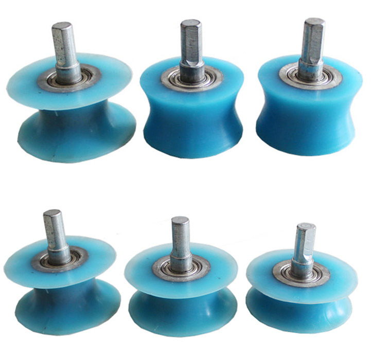 Wood Packaging Machine Parts: PUR Packaging Machine Rubber Wheel Machinery Components