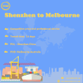 Servizio di trasporto marittimo da Shenzhen a Melbourne Australia