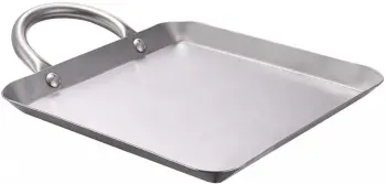 ARC 8.25" Square Stainless Steel Comal