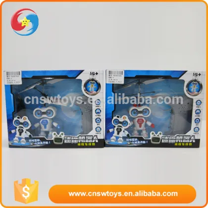 YK0807845 Remote control / Hand control flying robot mini rc robot