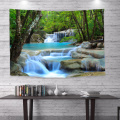Forest Scenery Door Curtain tapestry