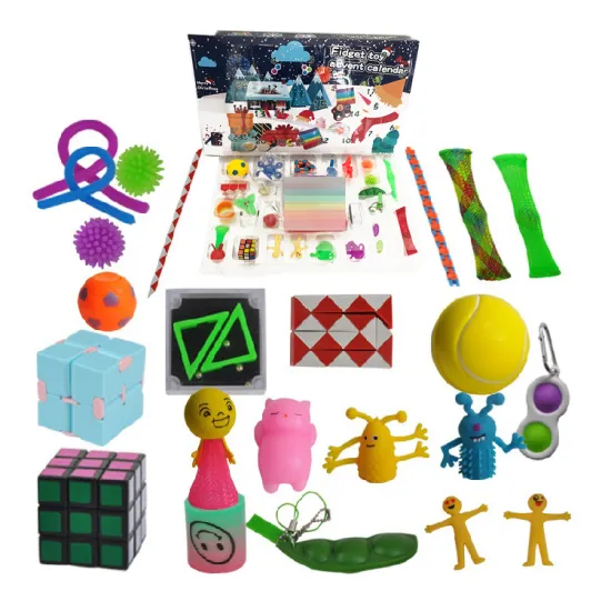 Custom Educational Toys: Fidget Sensory Advent Calendar - Perfect Christmas Gifts for Kids