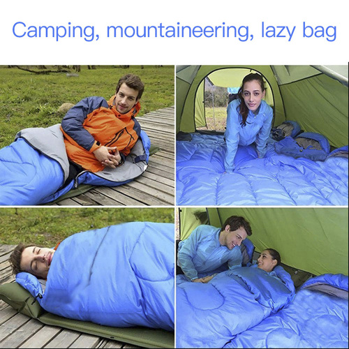 camping sleeping bag outdoor envelope sleeping bag