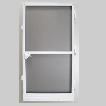 Aluminum alloy anti-mosquito fixed screen door