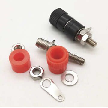 Mini Muz Soketi Bağlama Post Somun Konnektörü 4mm Muz Fiş Hoparlörler İçin Jack