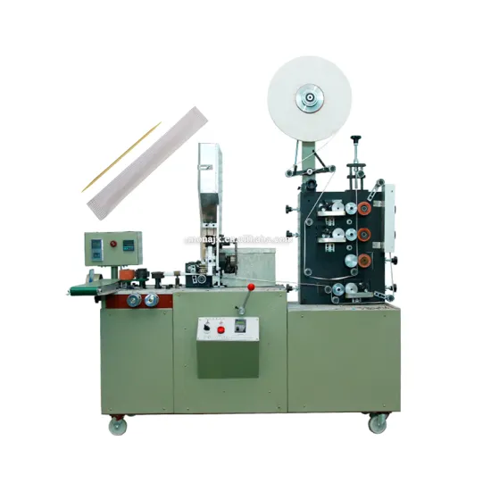 Automated Machine for 1-2-3 Color Printing and Packaging of Chopsticks, Toothpicks, and Coffee Sticks