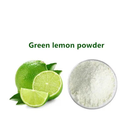 Lime Extract, Green Lemon Powder, Tangerine Powder, Water Soluble Instant Lime Powder