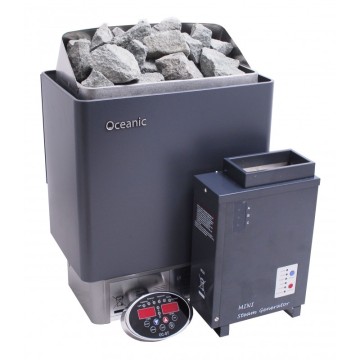 Oceanic Sauna Heater & Mini Steam Generator Combo with Digital Controller
