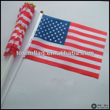 American Flag Hand Waving Flag