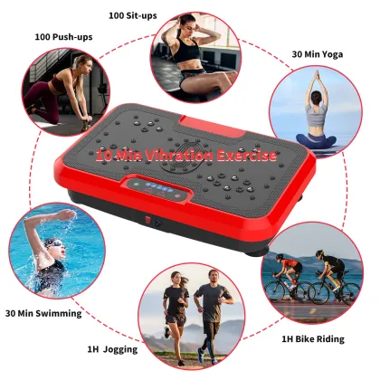 Mini Vibration Machine Plate: Body Slim Plate Vibration Platform Super Body Shaper