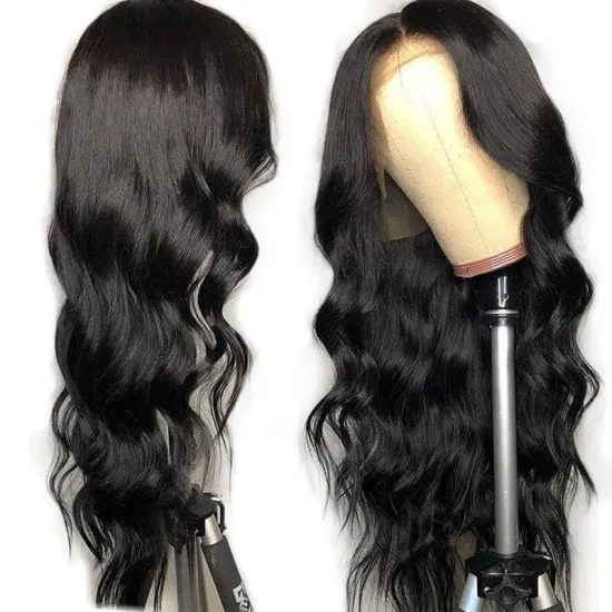 Wholesale Brazilian Virgin Wave Swiss Lace Front Wigs 613 Blonde 180 Density 100% Human Hair Wigs for Black Women