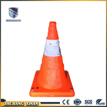 Collapsible usb rechargeable easy to carry road cone